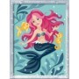 CreArt pictura pe numere pentru copii cu sclipici sirena